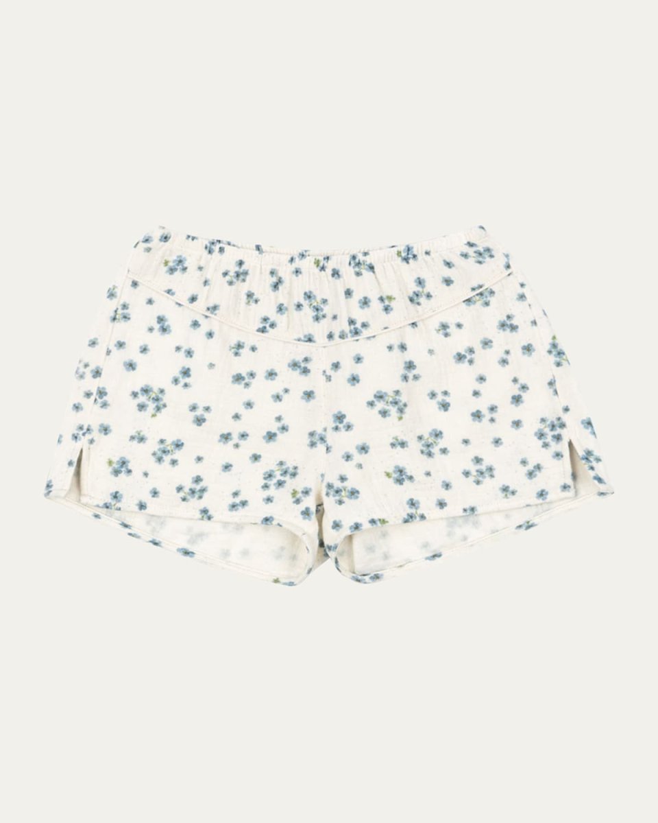 Rosie H-W x Girl's Mioblu Floral Cotton Shorts, SIze 12M-6